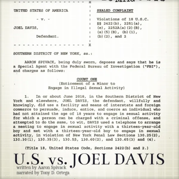 United States Vs. Joel Davis : 