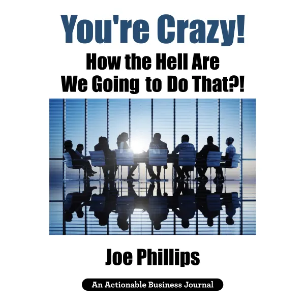 You're Crazy! How the Hell Are We Going to Do That?! : 