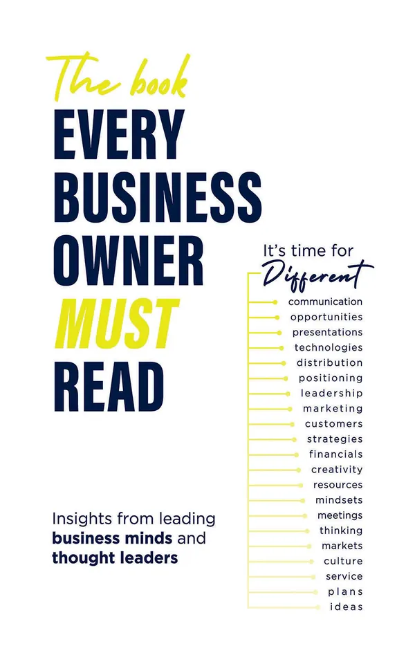 The Book Every Business Owner Must Read : It's Time for Different