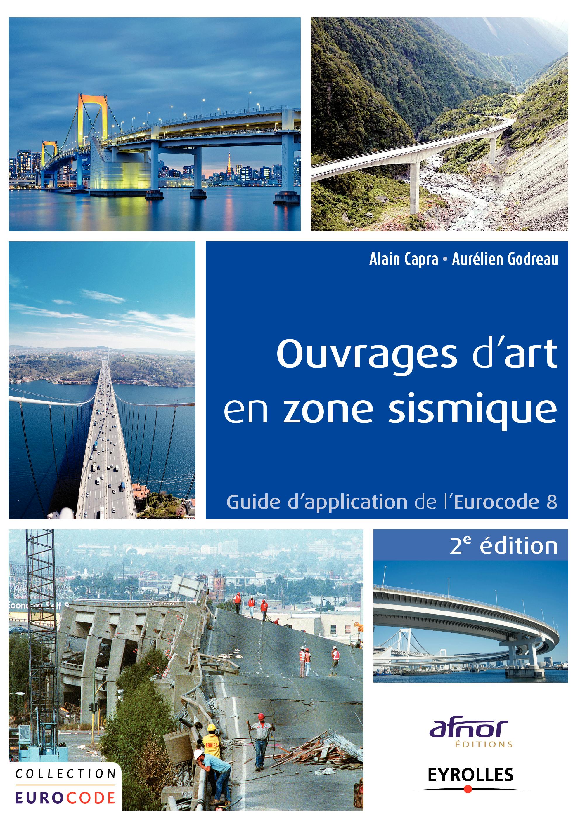 Ouvrages d'art en zone sismique : Guide d'application de l'Eurocode 8 | Godreau Aurélien