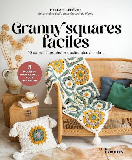 Granny Squares Faciles : 10 Carrés À Crocheter Déclinables À L’infini