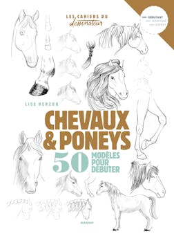 Chevaux & poneys : 50 modèles pour débuter | Lise Herzog
