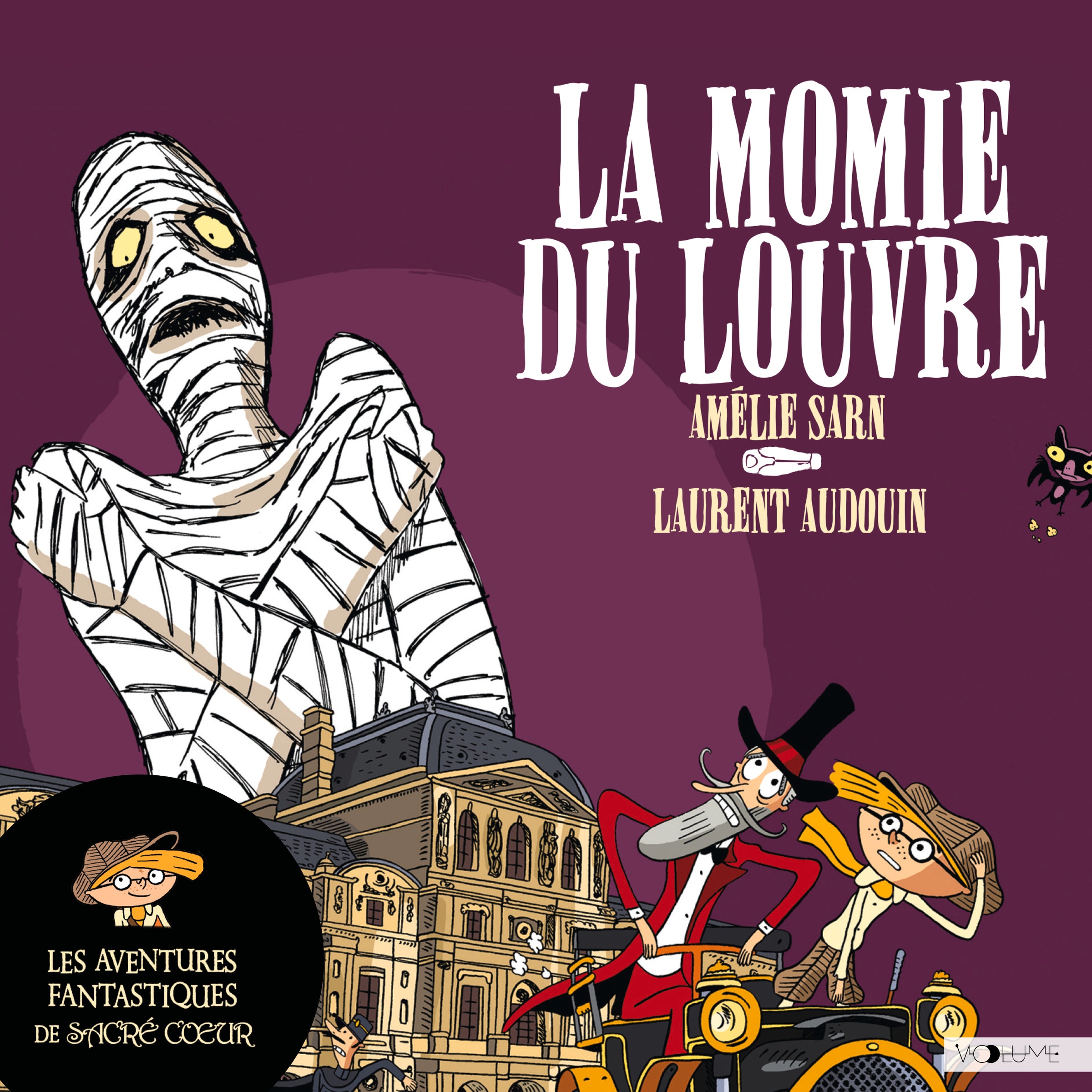 Les  aventures fantastiques de Sacré-Coeur (Tome 3) - La Momie du Louvre