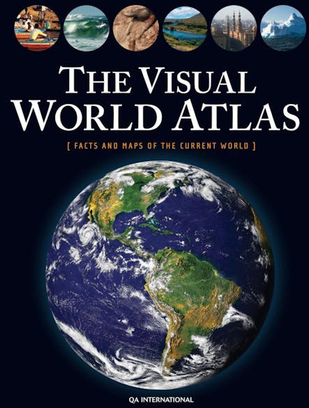 The Visual World Atlas : Facts And Maps Of The Current World