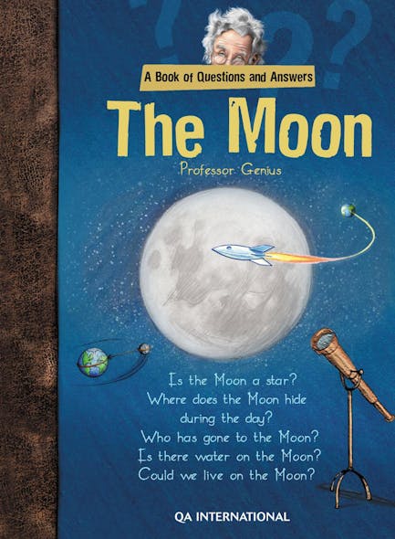 My Notebook Of Questions : The Moon : Professor Genius