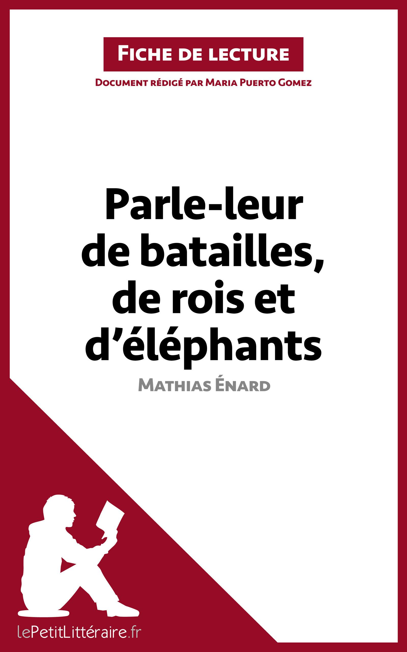 Parle-leur de batailles, de rois et d'éléphants de Mathias Énard (Fiche de lecture) : Analyse complète et résumé détaillé de l'oeuvre | lePetitLitteraire