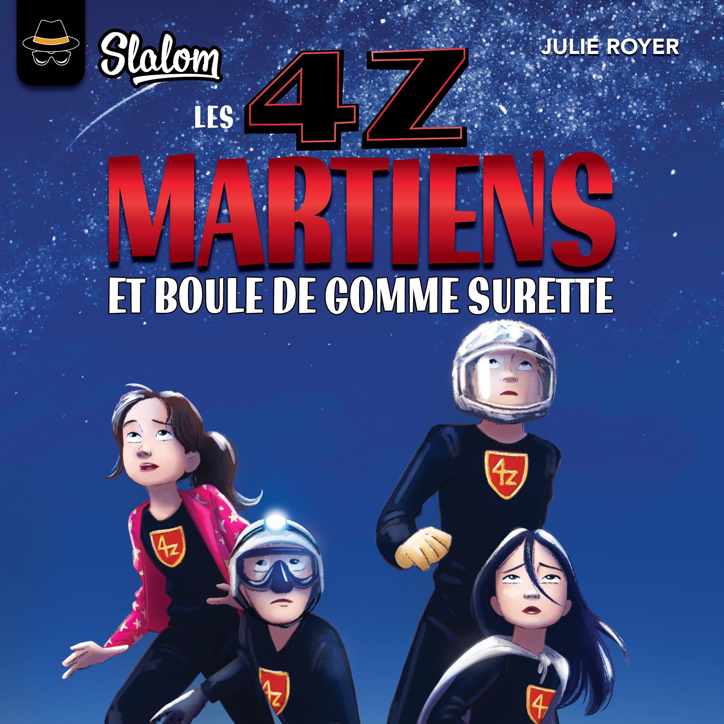 Les  4Z : Martiens et boule de gomme surette