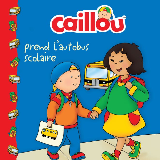 Caillou prend l'autobus scolaire | Marion Johnson