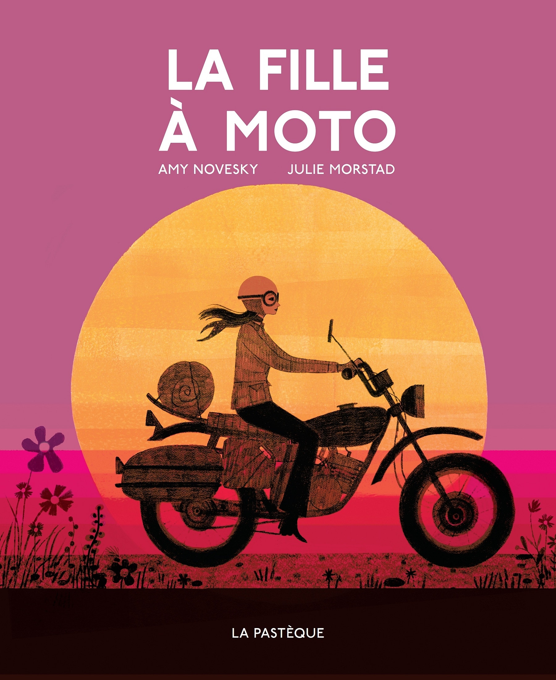 La  fille à la moto