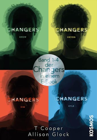 Changers: alle vier BÃ¤nde in einem E-Book - T Cooper, Allison Glock