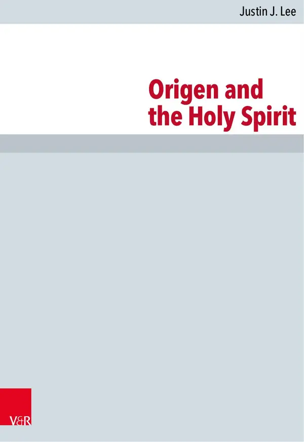 Origen and the Holy Spirit