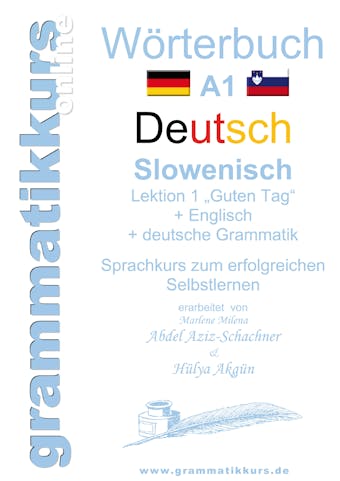 Wörterbuch Deutsch - Slowenisch A1 Lektion 1 "Guten Tag" - undefined
