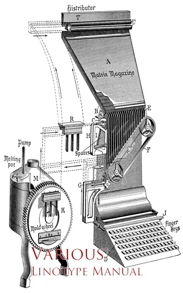 Linotype Manual: Giving Detailed Instructions of the Proper Adjustment and Care of the Linotype