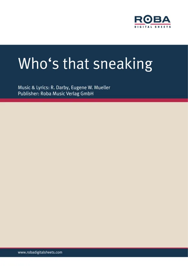 Who's that sneaking