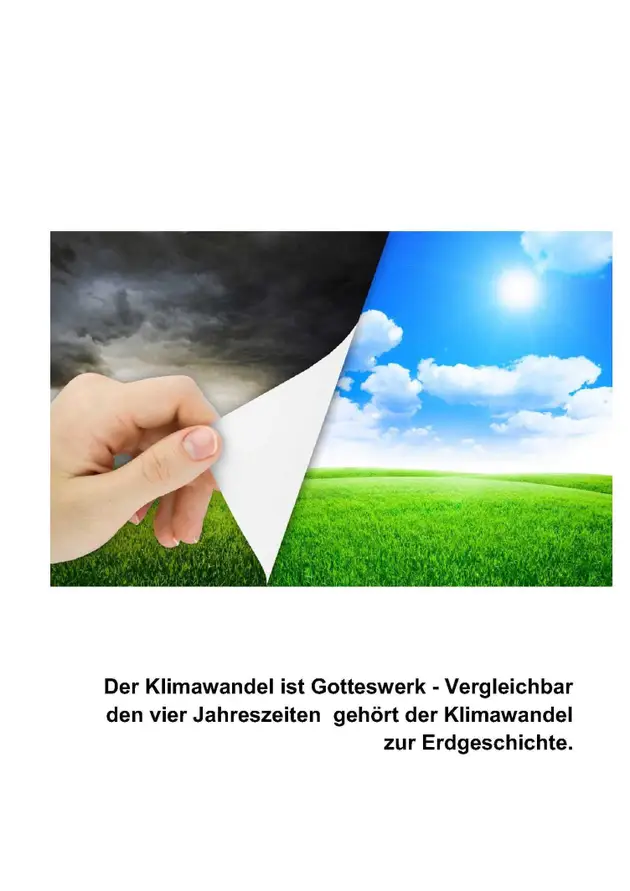 Klimawandel : Der Klimawandel Ist Gotteswerk - Vergleichbar den vier ...