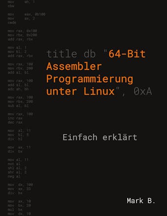 64-Bit Assembler Programmierung unter Linux - undefined