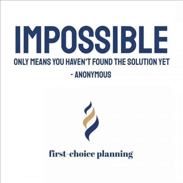 first-choice planning : How to achieve financial freedom