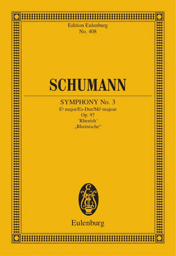 Symphony No. 3 Eb major : Op. 97, "Rhenish"