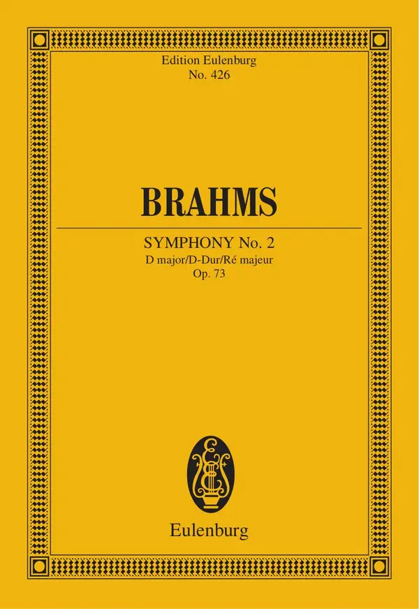 Symphony No. 2 D major : Op. 73