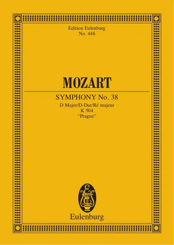Symphony No. 38 D major : K. 504, "Prague"