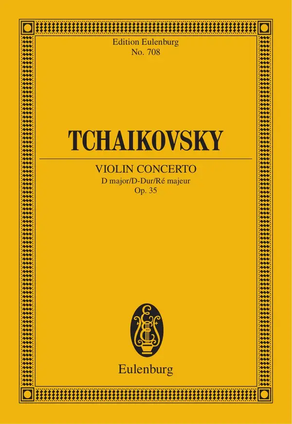 Violin Concerto D major : Op. 35