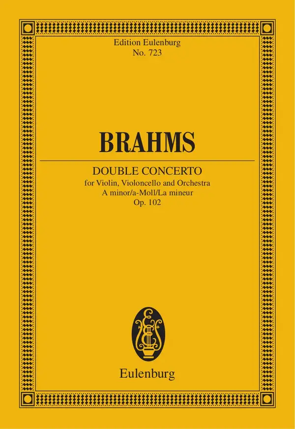 Double Concerto A minor : Op. 102