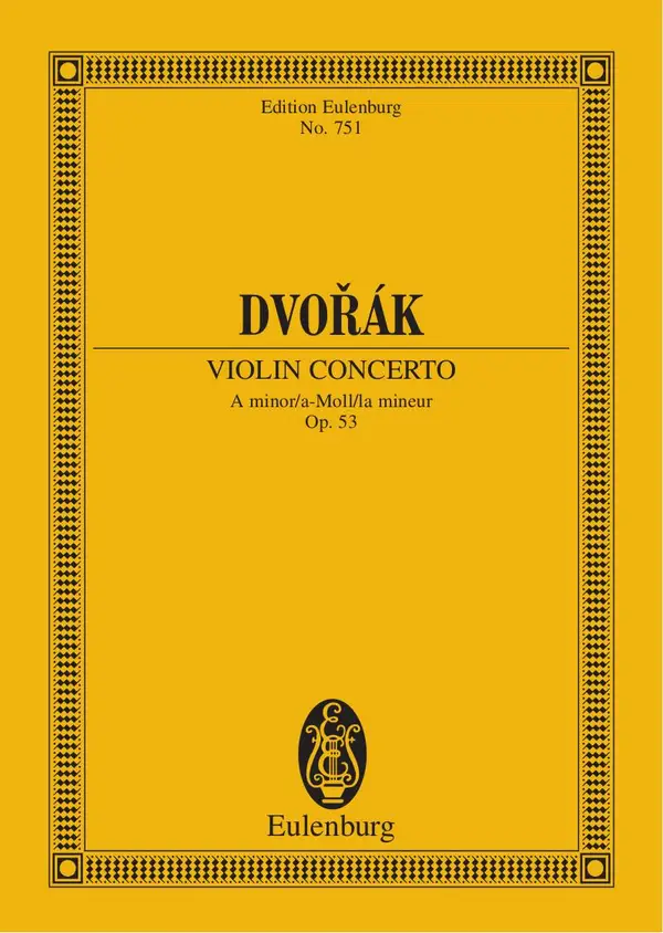 Violin Concerto A minor : Op. 53