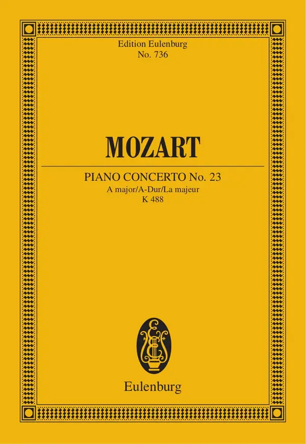 Piano Concerto No. 25 C major : K. 503