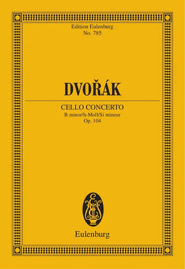 Cello Concerto B minor : Op. 104