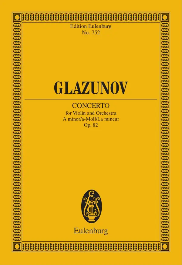 Violin Concerto A minor : Op. 82