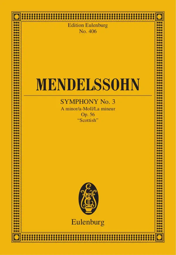 Symphony No. 3 A minor : Op. 56, "Scottish"