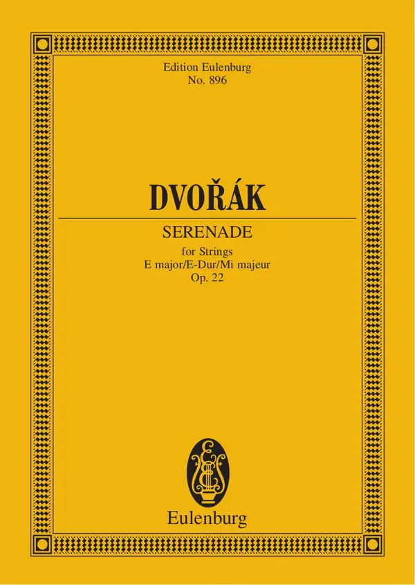 Serenade E major : Op. 22