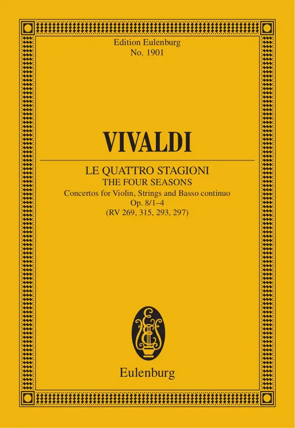 The Four Seasons : Concertos, Op. 8/1-4