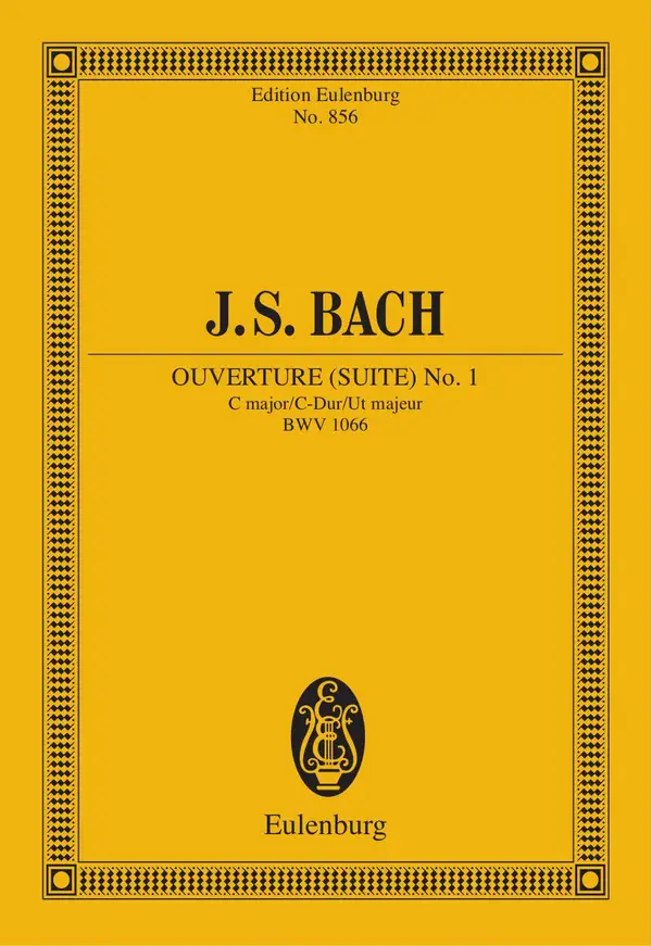 Overture (Suite) No. 1 C major : BWV 1066