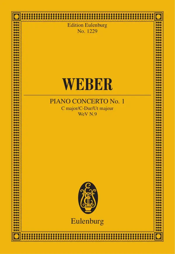 Piano Concerto No. 1 C major : WeV N.9