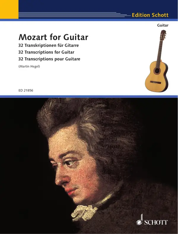 Mozart for Guitar : 32 Transcriptions for Guitar
