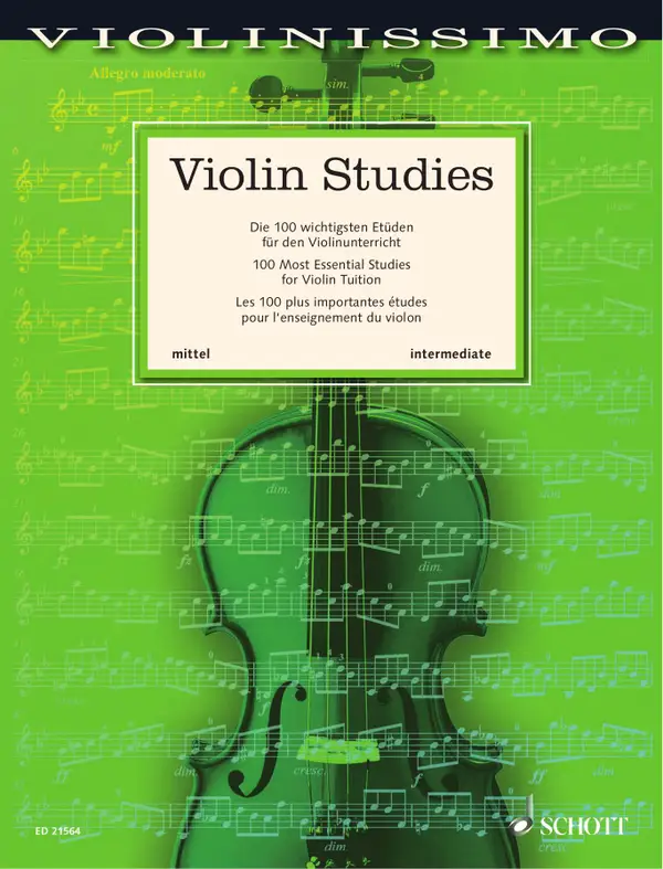 Violin Studies : 100 Most Essential Studies for Violin Tuition