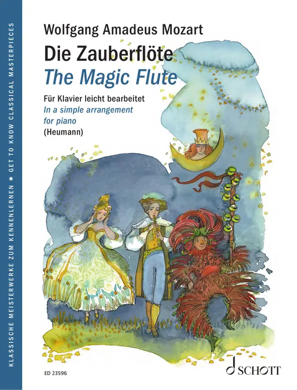 The Magic Flute : In a simple arrangement for piano