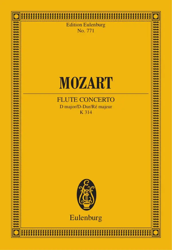 Concerto D major : K. 314