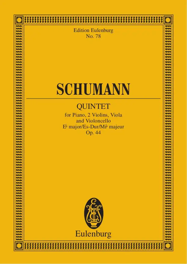 Piano Quintet Eb major : Op. 44