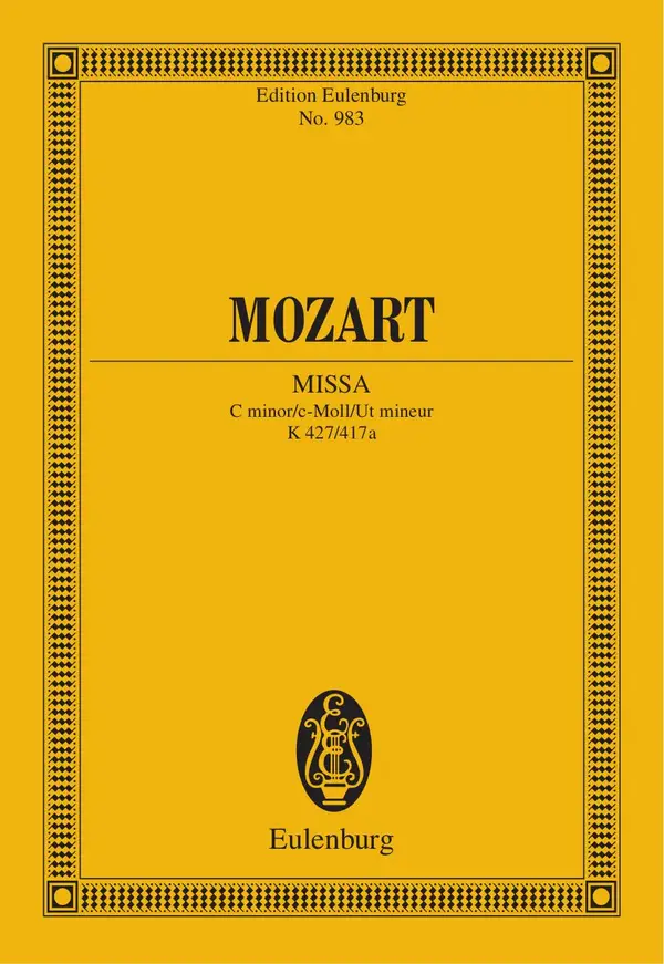 Missa C minor : KV 427/417a