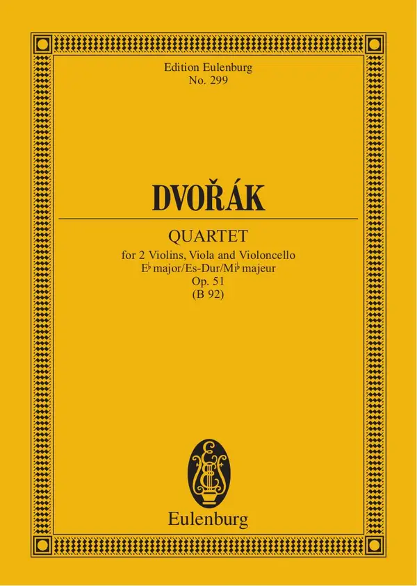 String Quartet Eb major : Op. 51