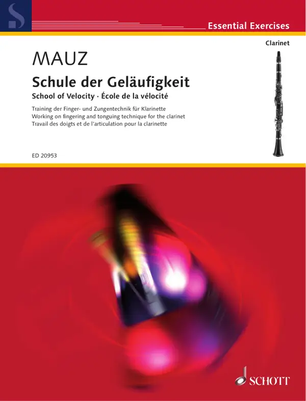 School of Velocity : Working on fingering and tonguing technique for the clarinet