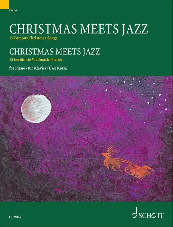 Christmas meets Jazz : 15 Famous Christmas Songs for Piano