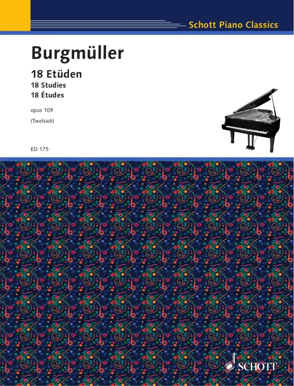 18 Studies : Op. 109: Piano
