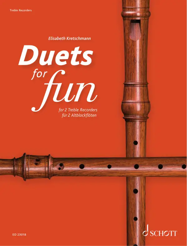 Duets for Fun : for 2 Treble Recorders