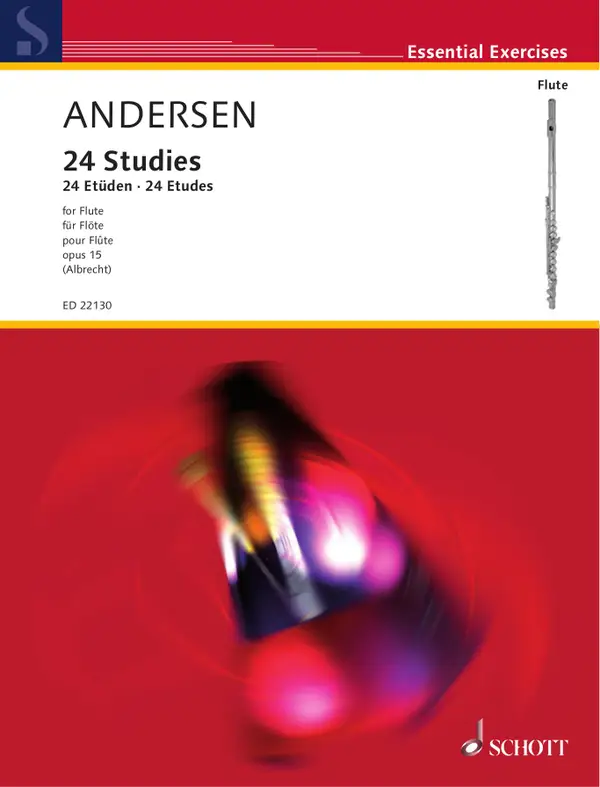 24 Studies : for Flute, Op. 15