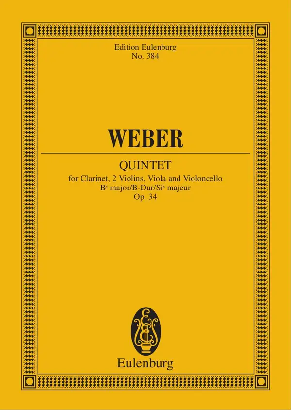 Quintet Bb major : Op. 34