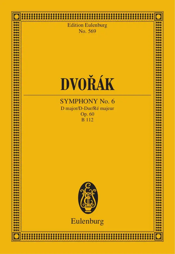 Symphony No. 6 D major : Op. 60