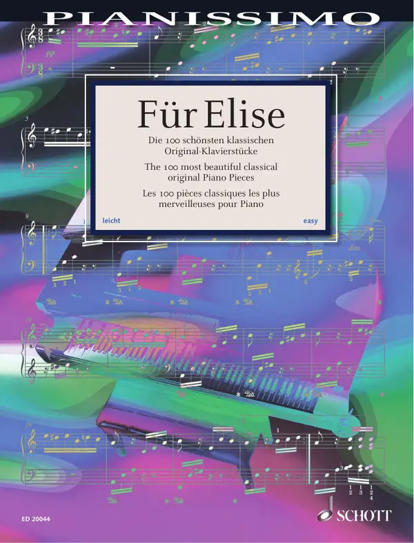 Für Elise : 100 easy original classical piano pieces